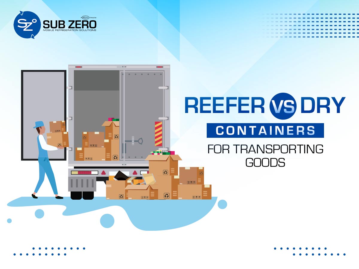 Reefer vs. Dry Containers for Transporting Goods